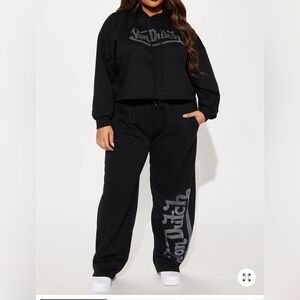 Von Dutch rhinestone set, new